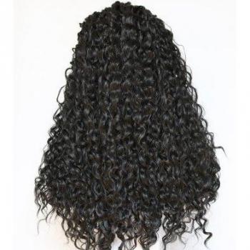 Fantasy Beauty 180% Density Glueless Lace Front Curly Wig