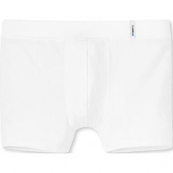 Schiesser Long Life Soft Shorts Weiß Herren Größe S