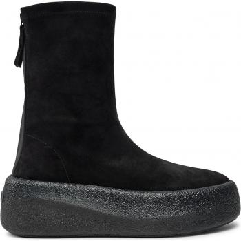 Vic Matié Women's Black Stretch Ankle Boots (Size 9)
