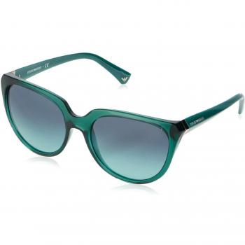 Emporio Armani Unisex Sonnenbrille EA4027, Grün (Green 52014S), One size