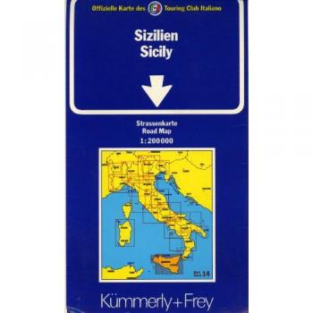 Kümmerly & Frey Karten, Sizilien: Sicily Sheet 15 (Italy - Regional maps)