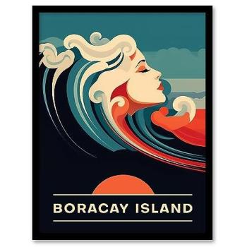 Oceanic Muse: Woman of the Waves – Boracay Edition