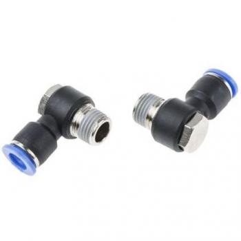 Racor Acodado RS PRO Macho R 1/4