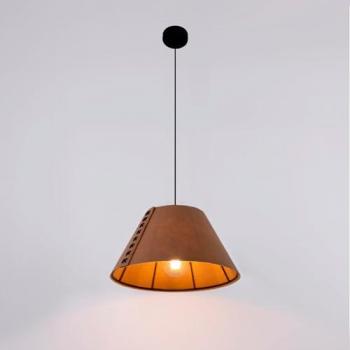 Lámpara Colgante LED Barcelona Gandal 50 Beige Ø 50cm