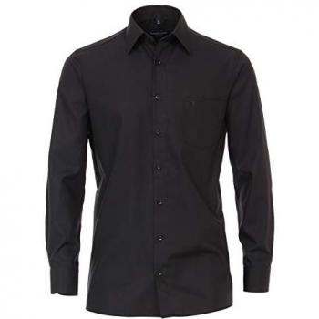 CASAMODA Businesshemd Elegant Schwarz