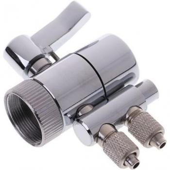 M22 to 1/4 Dual Diverter Valve for Water Filter Faucets