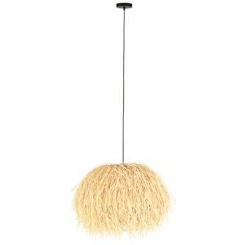 Lampada a sospensione erba naturale
