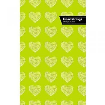 Heartstrings Lifestyle Journal, Blank Notebook, Dotted Lines, 288 Pages, Wide Ruled, 6 x 9