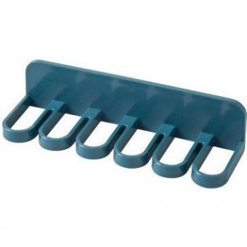 Seamless Adhesive Wall Hooks for Kitchen and Bathroom (1/4 Pcs)