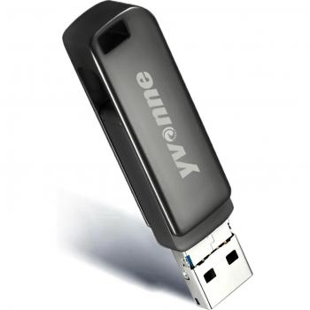 Yvonne Y40D USB 3.0 128GB Rotating Flash Drive with Type-C and Micro USB