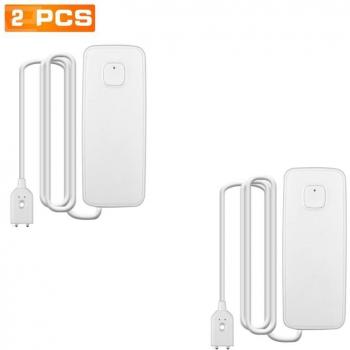 WiFi Leckage Sensor mit 85DB Alarm, Sicherheitsüberwachung und Tuya Clever Life App