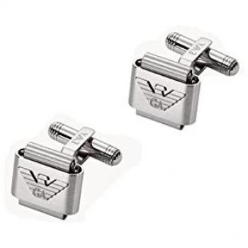 Boutons de manchettes raffinés - EMPORIO ARMANI - EGS2917040 - Acier inoxydable - Argenté