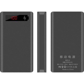 5V Dual USB 6*18650 Battery Box