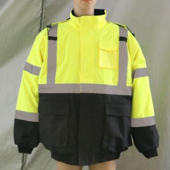 Uniforme de trabajo reflectante, gorro incluido, para condiciones invernales