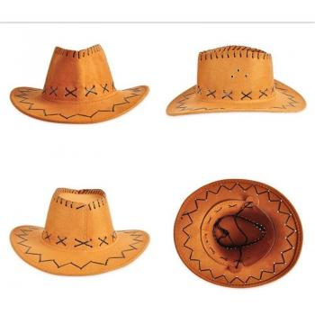 Adult Red Felt Cowboy Hat
