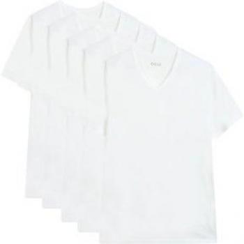 Boss Camiseta Interior Manga Corta Authenti 10243542 5 Unidades