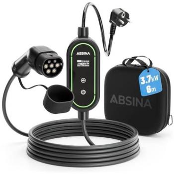 ABSINA EV-Ladekabel Mode 2 3,7 kW