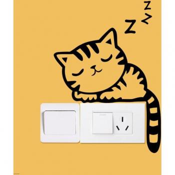 Sticker Kitty para Cuaderno y Pared