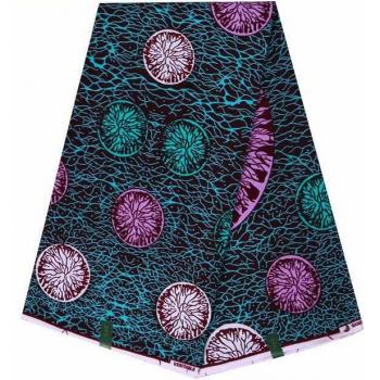 Nigerianisches Ankara Stoff 6 Hof