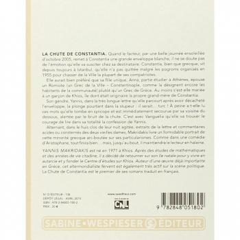 Yannis Makridakis - La chute de Constantia - Preis vom 18.09.2025 05:07:49 h