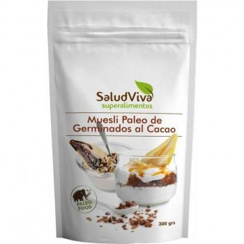Muesli Paleo Vegano de Germinados al Cacao 300 gr Salud Viva