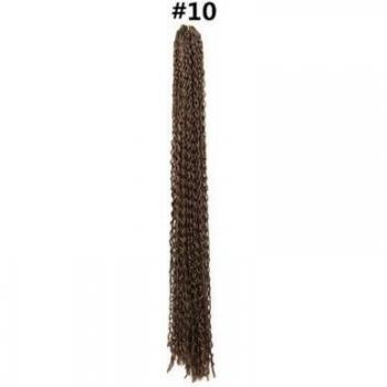 Blonde 24 Zoll Freetress Mikrolocke Zizi Geflecht Böhmischer synthetischer Twist
