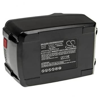 Vhbw Batterie compatible Metabo BS 18 LT BL 602325890 6000mAh 18 V