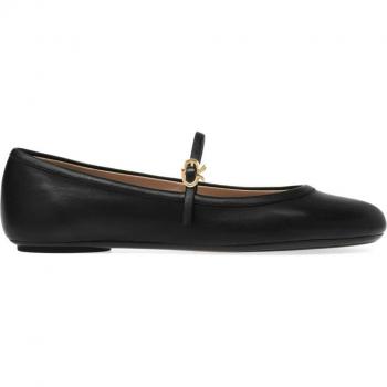 Gianvito Rossi Carla Flats for Women in Black
