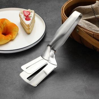 Edelstahl‑Grillklemme „ProChef“ – Schaufel, Zange & Brotklemme für Fleisch & Gemüse