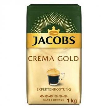 Jacobs Expertenröstung Crema Gold – 4 × 1 kg Kaffeebohnen