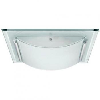 Paulmann 70019 Faccetto - Plafón de techo o pared de metal y cristal
