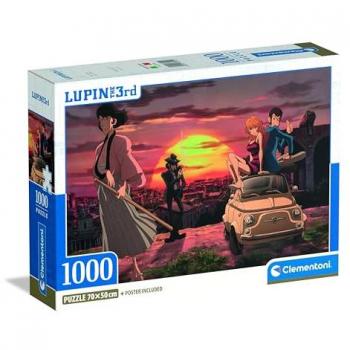 Puzzle 1000 Pezzi Lupin III Clementoni