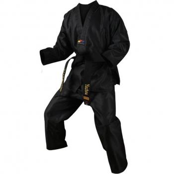 BLACK Taekwondo Uniform for Kids and Adults