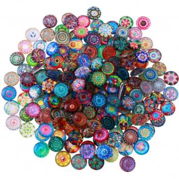 Carreaux de mosaïque en verre 14mm, 200 pièces pour artisanat