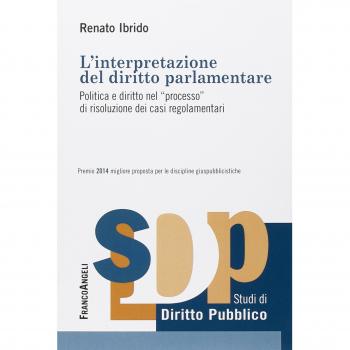 L' interpretazione del diritto parlamentare. Politica e diritto nel «processo» di risoluzione dei casi regolamentari