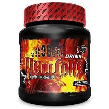 Vitobest Hellcore Xtreme Thermogenic, 300 Gr, Sabor Limón