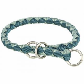 Collar Trixie Azul/Verde para entrenamiento tamaño pequeño/médio 35‑41 cm