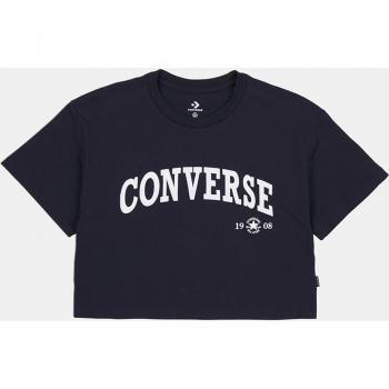Converse T-Shirt a Manica Corto 10027151 Blanc M