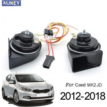 12V Snail Horns for Kia Ceed Cee'D MK2 JD Waterproof Dual Pitch