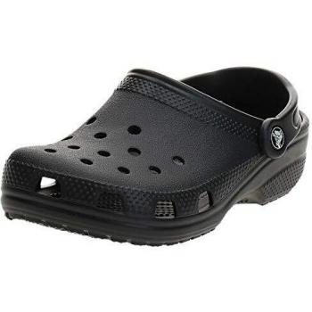 Unisex Black Classic Clog Size 6