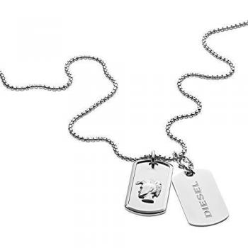 Éclat Diesel 1210 Collier Masculin en Acier Uni
