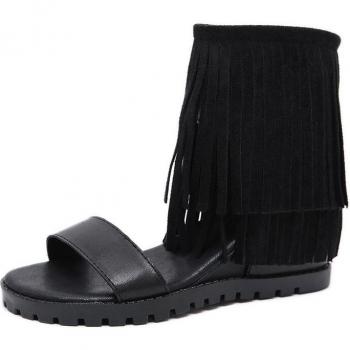Zapatos Gladiador de Verano con Correa al Tobillo