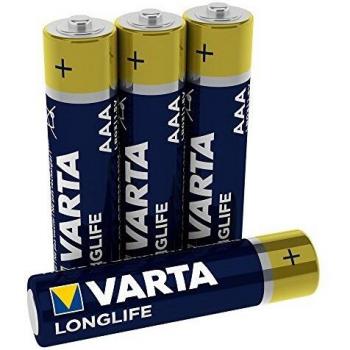Varta Longlife AA Alkaline 1.5V Volt Battery Pack of 8 04103101414 VR52608