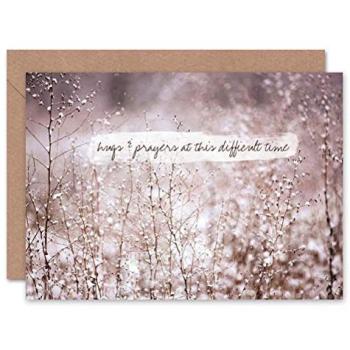 Artery8 Comforting Hugs and Prayers Sympathies Card