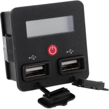 Universal-Batteriekapazitätsanzeige mit Voltmeter für 12/24V