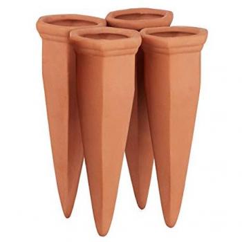 Riego Automático Relaxdays con 12 Botones Terracota