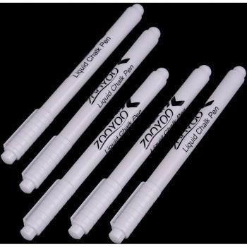 Erasable Liquid Chalk Pen Set - 3PCS White for Blackboard