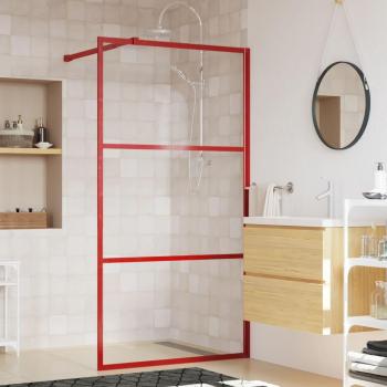 Cabine de douche transparente rouge 115x195 cm – VidaXL