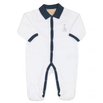 Dors Bien à Col Polo Bleu – Pyjama Bébé