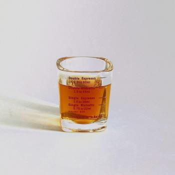Thickened Glass Jigger